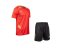 Hráčský set NIDELO Player Set Quintin červená / černá - Velikost oblečení: 10y
