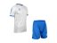 Hráčský set NIDELO Player Set Redon bílá / modrá - Velikost oblečení: 3XL
