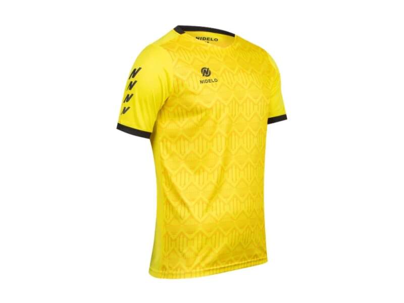 Hráčský set NIDELO Player Set Redon žlutá / černá - Velikost oblečení: 6y