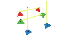 Tri Corners víceúčelové mety sada 4x4 ks mix barev