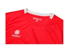 Hráčský dres NIDELO Player shirt S/S Brest červená