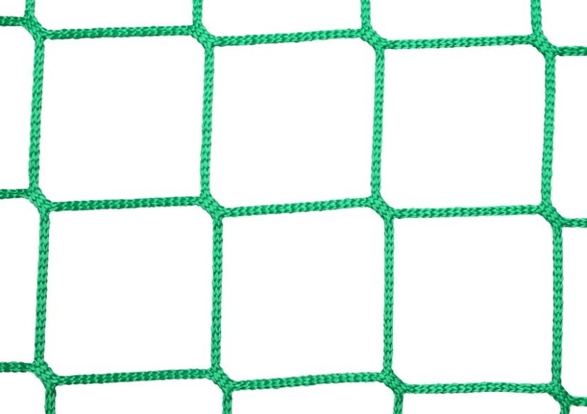 Ochranná síť PP 5,0 mm, oko 100 mm - Barva sítě: zelená
