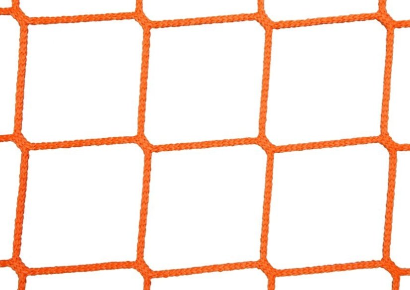 Ochranná síť PP 5,0 mm, oko 100 mm - Barva sítě: oranžová