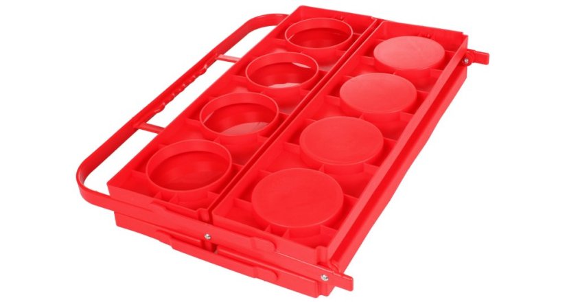 Holder 8 plastový nosič lahví - více barevných variant - Barva: Červená
