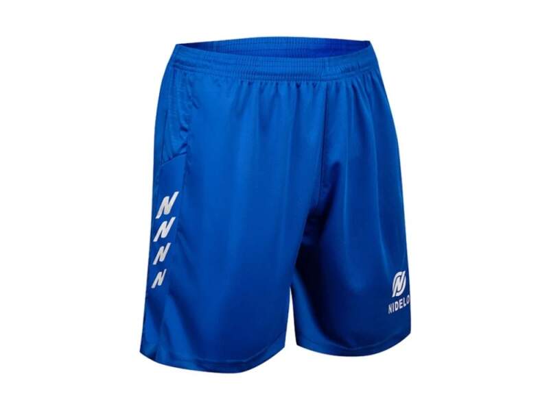 Hráčské kraťasy NIDELO Player shorts Brest modrá - Velikost oblečení: L Hráčské kraťasy NIDELO Player shorts Brest modrá - Velikost oblečení: L