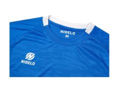 Hráčský dres NIDELO Player shirt S/S Brest modrá