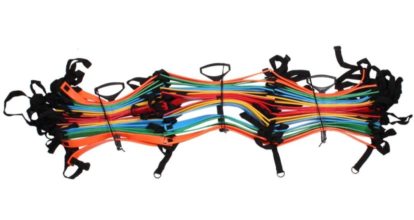 MultiColour Triple agility žebřík, trojitý - Délka: 9m