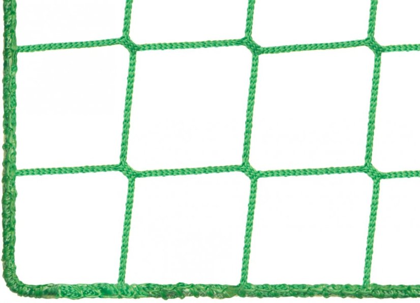 Ochranná síť PP 5,0 mm, oko 100 mm - Barva sítě: zelená