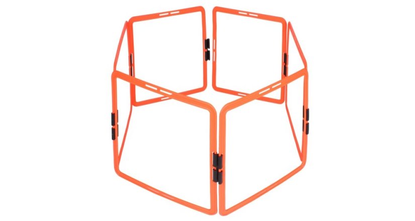 Square Speed agility překážka žlutá - Barva: Oranžová