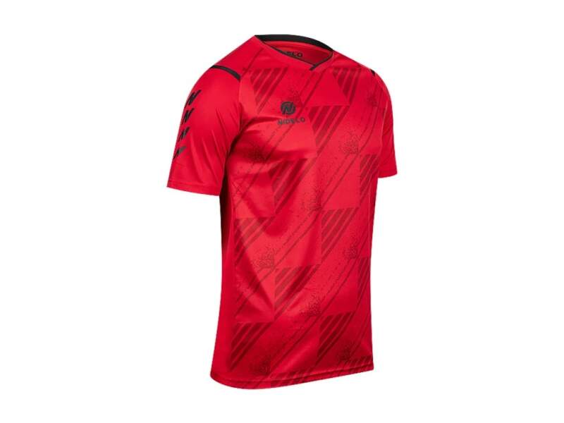 Hráčský set NIDELO Player Set Begard červená - Velikost oblečení: L