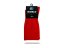 Fotbalové štulpny NIDELO football socks Optimal červená - Velikost ponožek: 42-47