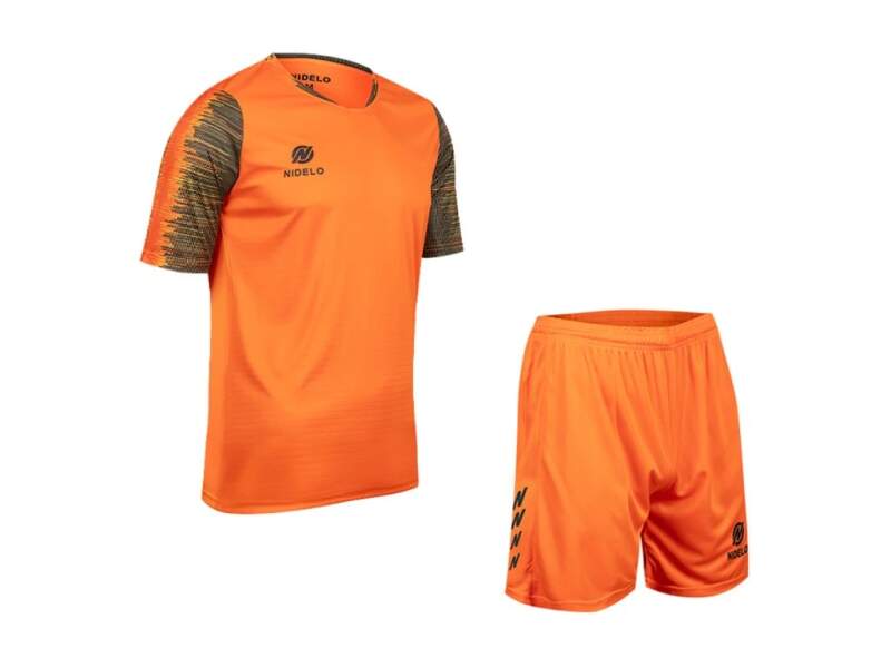 Hráčský set NIDELO Player Set Lorient oranžová - Velikost oblečení: 2XL