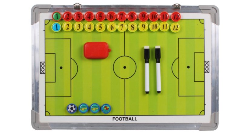 Fotbal 40 magnetická trenérská tabule