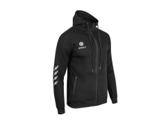 Sportovní mikina NIDELO Zip hoodie Tours černá