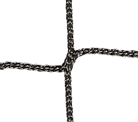 Fotbalová branková síť PP 3 mm, hloubka 0,8 x 1,5 m, rozměr branky 7,32 × 2,44 m - Barva sítě: černá
