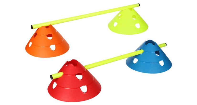 Mega Cones 6in víceúčelové mety - více barevných variant - Barva: Oranžová