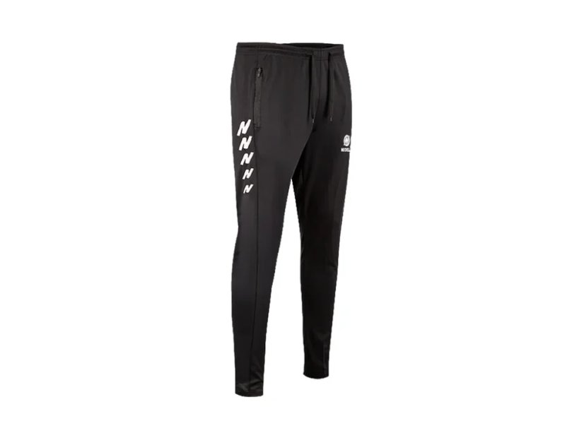 Tréninkové tepláky NIDELO Training pants slim fit Nantes černá - Velikost oblečení: 10y
