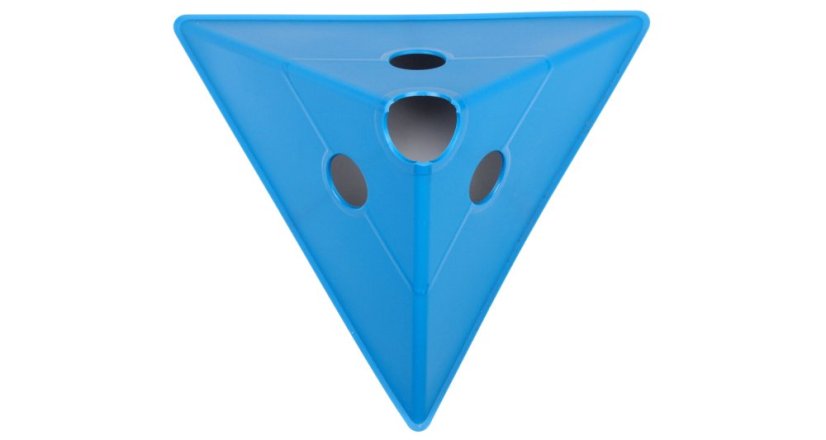 Tri Corners víceúčelové mety -  více barevných variant - Barva: Modrá