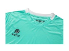 Hráčský dres NIDELO Player shirt S/S Brest tyrkysová