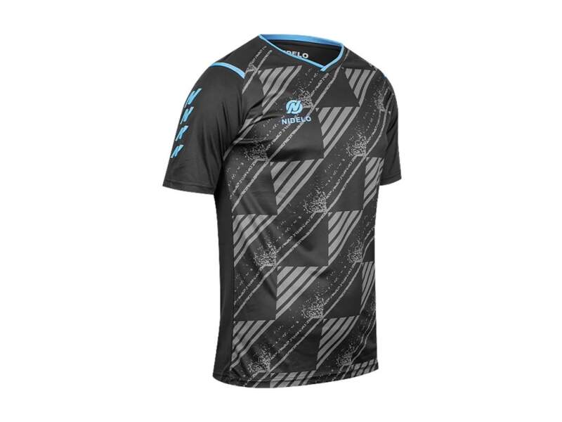 Hráčský set NIDELO Player Set Begard černá - Velikost oblečení: 2XL