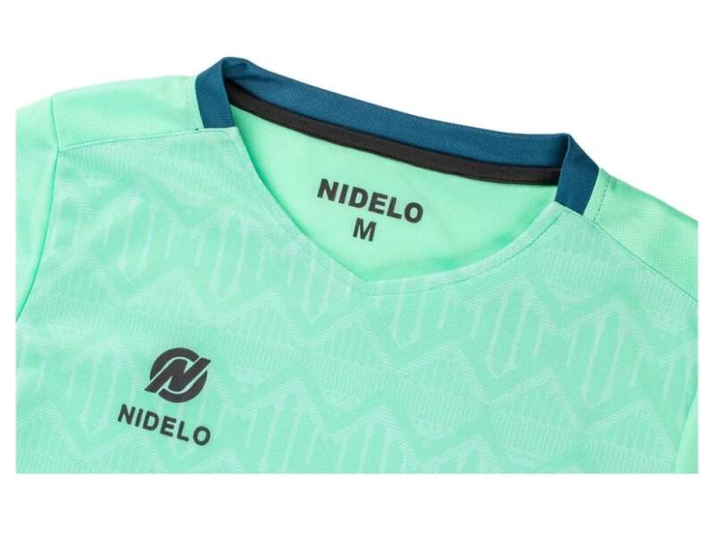 Hráčský set NIDELO Player Set Redon tyrkysová / tmavě modrá - Velikost oblečení: 12y