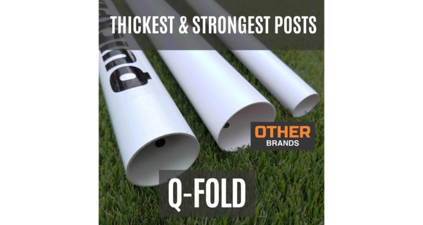 Q Fold Match fotbalová branka 12 x 6 FT