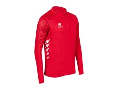 Tréninková mikina NIDELO Training 1/2 zip jacket Nantes červená