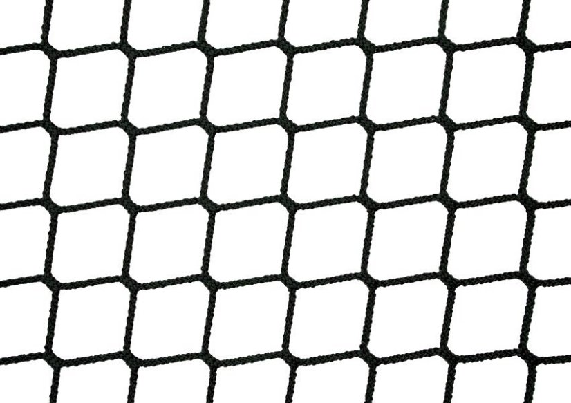 Ochranná síť PP 3,0 mm, oko 45 mm - Barva sítě: černá