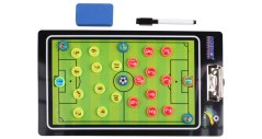 Fotbal 64 magnetická trenérská tabule, s klipem