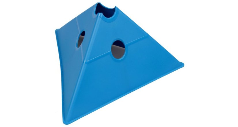 Tri Corners víceúčelové mety -  více barevných variant - Barva: Modrá