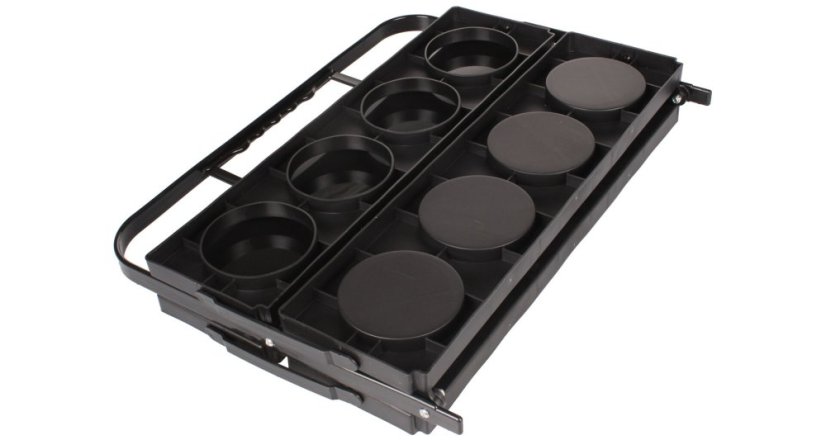 Holder 8 plastový nosič lahví - více barevných variant - Barva: Černá