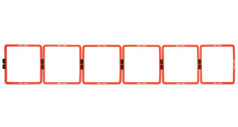Square Speed agility překážka žlutá - Barva: Oranžová