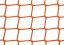 Ochranná síť PP 5,0 mm, oko 100 mm - Barva sítě: oranžová