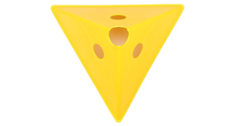 Tri Corners víceúčelové mety -  více barevných variant - Barva: Žlutá