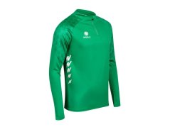 Tréninková mikina NIDELO Training 1/2 zip jacket Nantes tmavě zelená