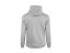 Sportovní mikina NIDELO Zip hoodie Tours šedá - Velikost oblečení: 2XL