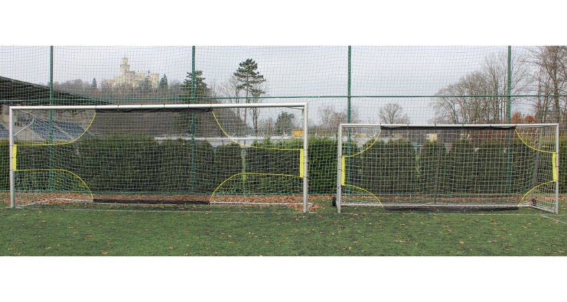 Soccer Goalie fotbalová střelecká plachta - Rozměry: 495x180