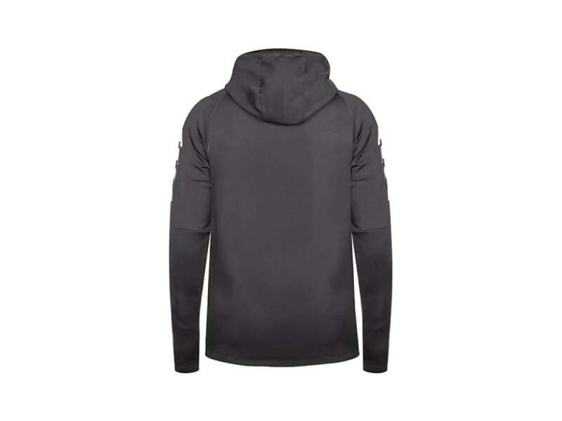 Sportovní mikina NIDELO Zip hoodie Quimper šedá - Velikost oblečení: L