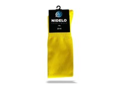 Fotbalové štulpny NIDELO football socks Optimal žlutá