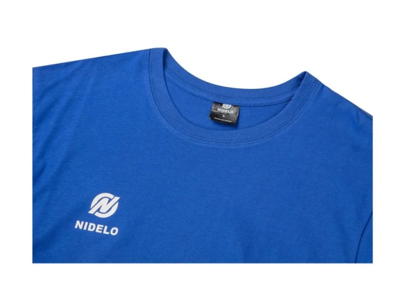 Sportovní tričko NIDELO T-shirt Core line modrá