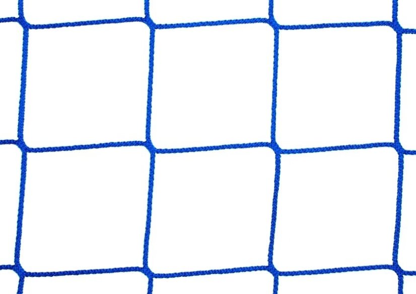 Ochranná síť PP 3,0 mm, oko 100 mm - Barva sítě: modrá