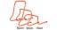 Classic plastová překážka oranžová - Výška: 30cm