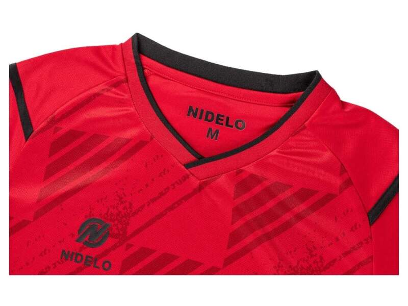 Hráčský set NIDELO Player Set Begard červená - Velikost oblečení: L
