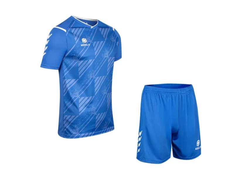 Hráčský set NIDELO Player Set Begard modrá - Velikost oblečení: 3XL