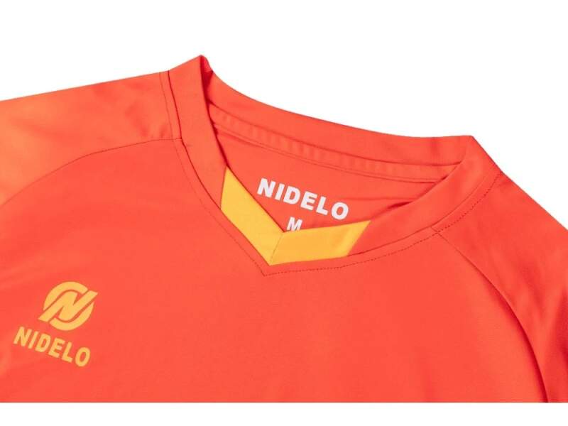 Hráčský set NIDELO Player Set Rouen červená / černá - Velikost oblečení: 2XL