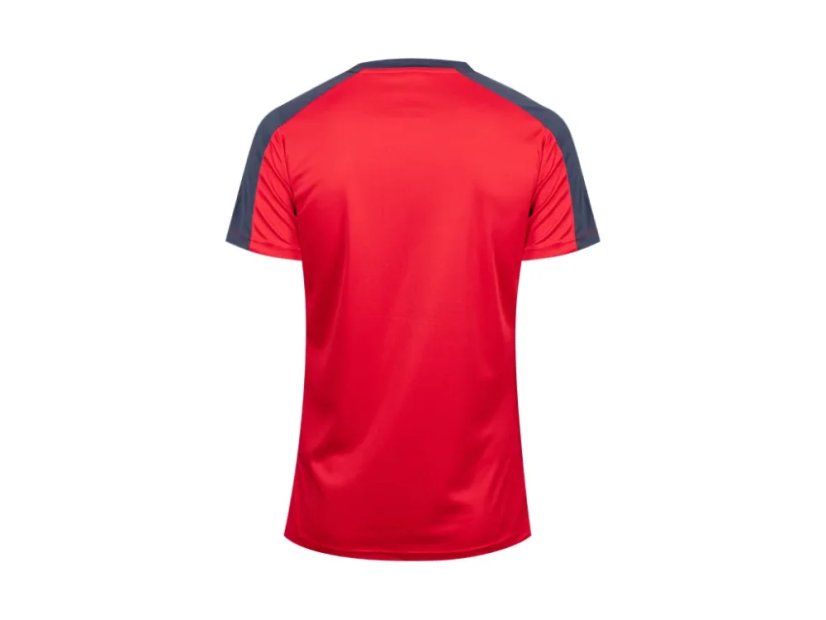 Hráčský dres NIDELO Training shirt S/S Elliant červená - Velikost oblečení: 14y