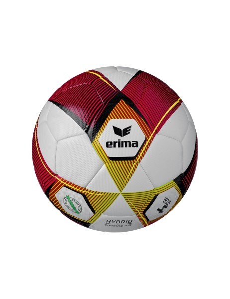 ERIMA HYBRID TRAINING 2.0 FOTBALOVÝ MÍČ 24 VEL. 4 - Červená/Limetková ERIMA HYBRID TRAINING 2.0 FOTBALOVÝ MÍČ 24 VEL. 4 - Červená/Limetková