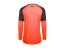 Hráčský dres NIDELO Player shirt L/S Nantes oranžová - Velikost oblečení: M