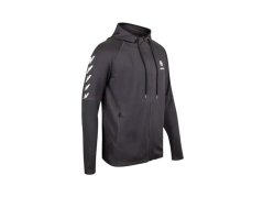 Sportovní mikina NIDELO Zip hoodie Quimper šedá