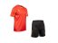 Hráčský set NIDELO Player Set Rouen červená / černá - Velikost oblečení: 2XL